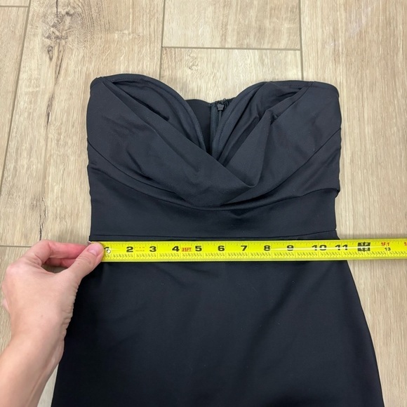 More To Come Sophia Strapless Midi Dress in Black XS - Picture 8 of 9